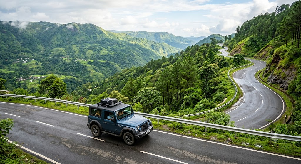 Self drive car from Guwahati to Shillong with Brahmaputra Car Rental