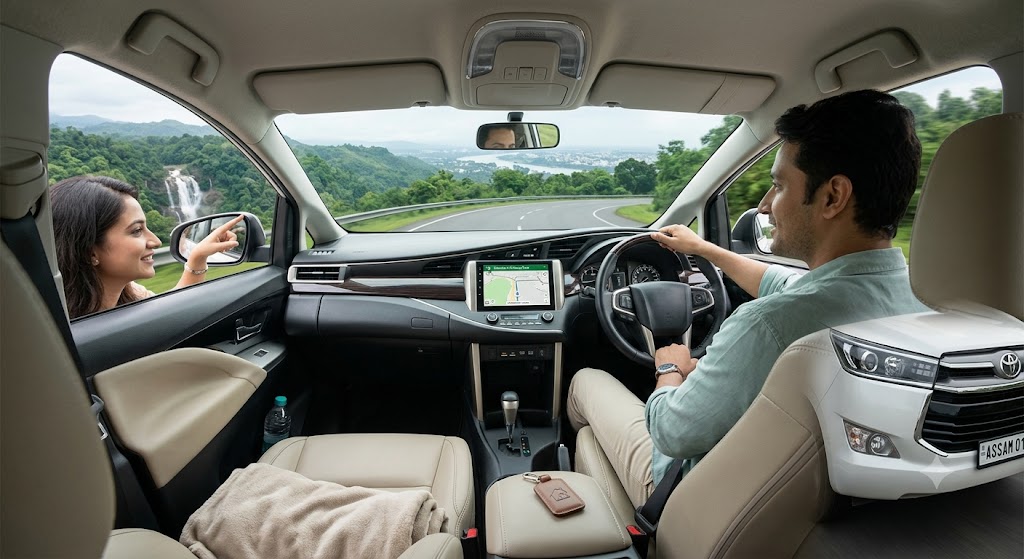 Brahmaputra Car Rental self drive car service in Guwahati for comfortable travel
